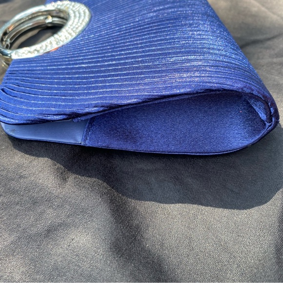 Royal Blue Evening Bag - Picture 2 of 7